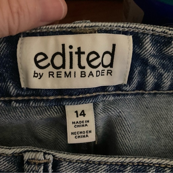 Edited by Remi Bader Denim Mini Skirt - Picture 4 of 4